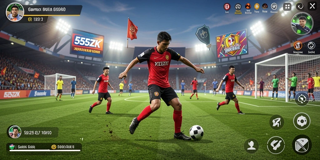 Gameplay seru dan grafis menakjubkan dalam 555ZK.