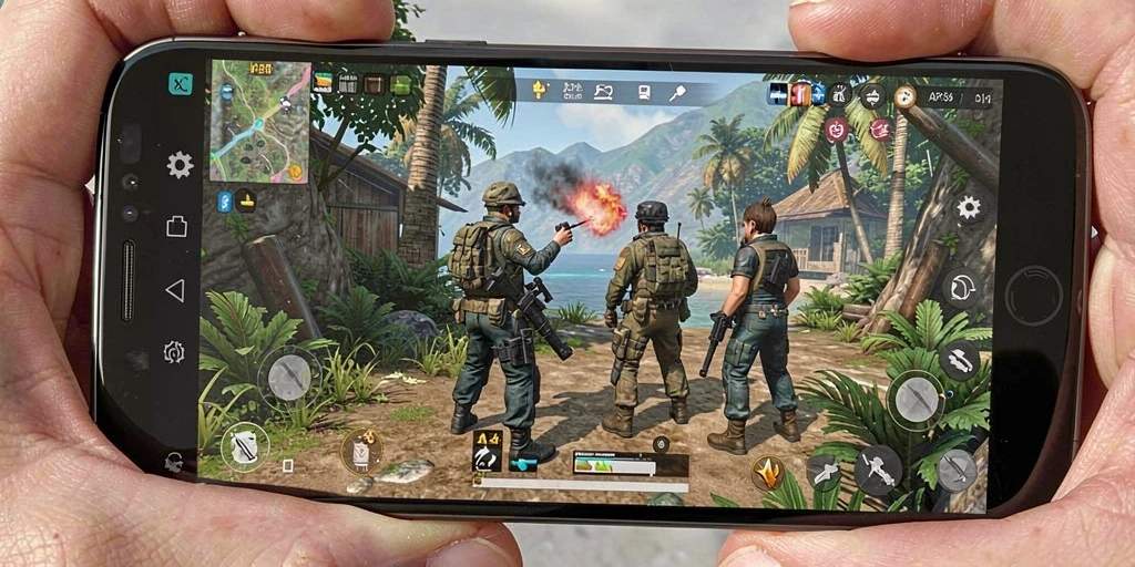 Tampilan gameplay API36 yang menampilkan interaksi karakter yang menarik.