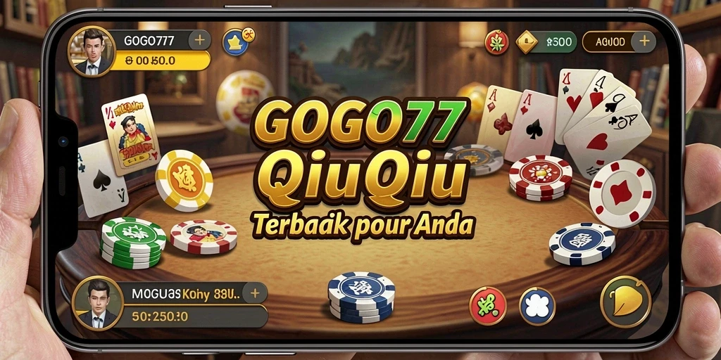 Tampilan gameplay QiuQiu yang menantang dan menarik.