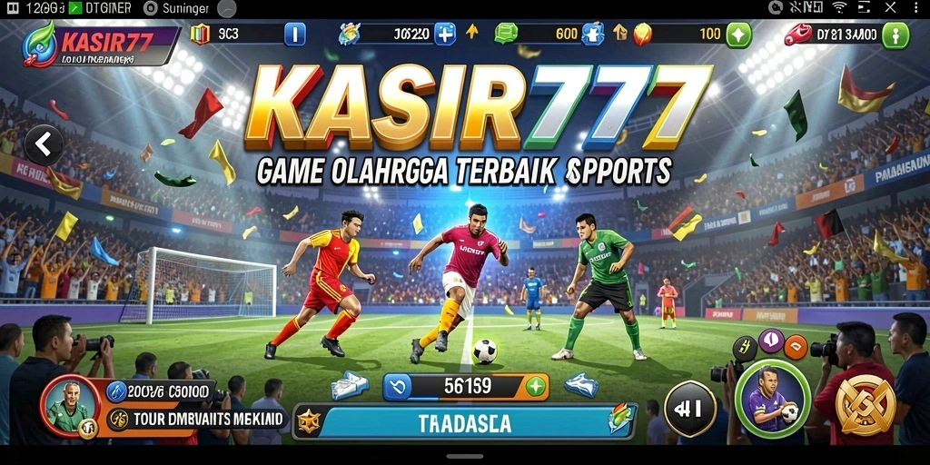 Tangkapan layar gameplay KASIR777 yang menampilkan pertandingan olahraga yang seru.