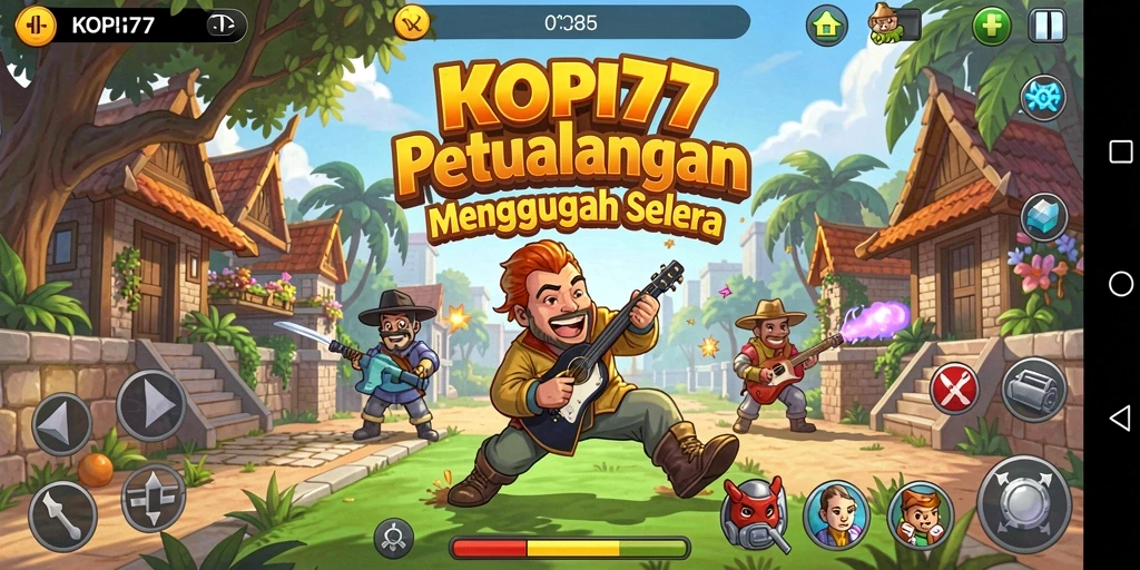 Screenshot gameplay KOPI77 menampilkan aksi seru dalam petualangan Arcade.