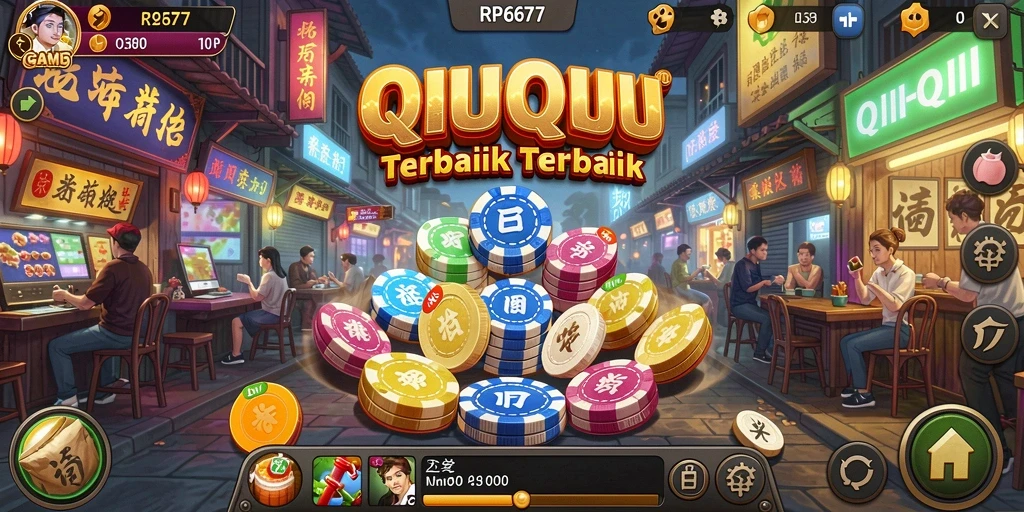 Menampilkan aksi seru gameplay QiuQiu RP6677.