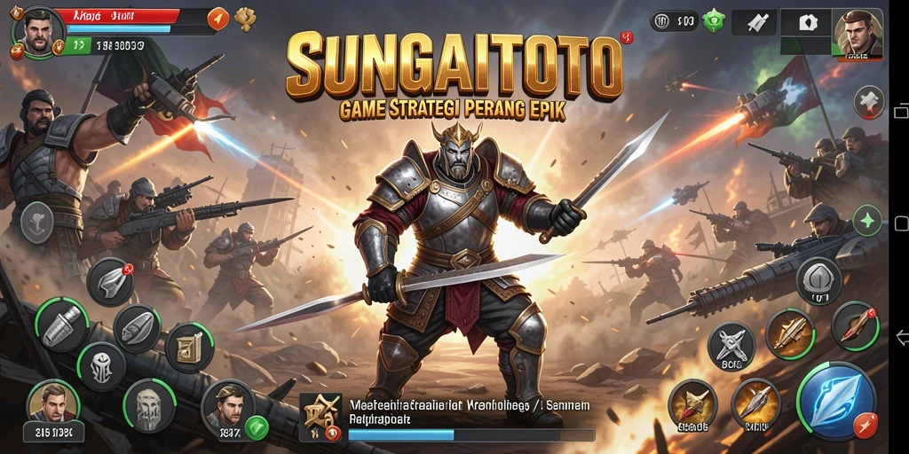 Tampilan gameplay menarik dalam SUNGAITOTO yang penuh strategi.