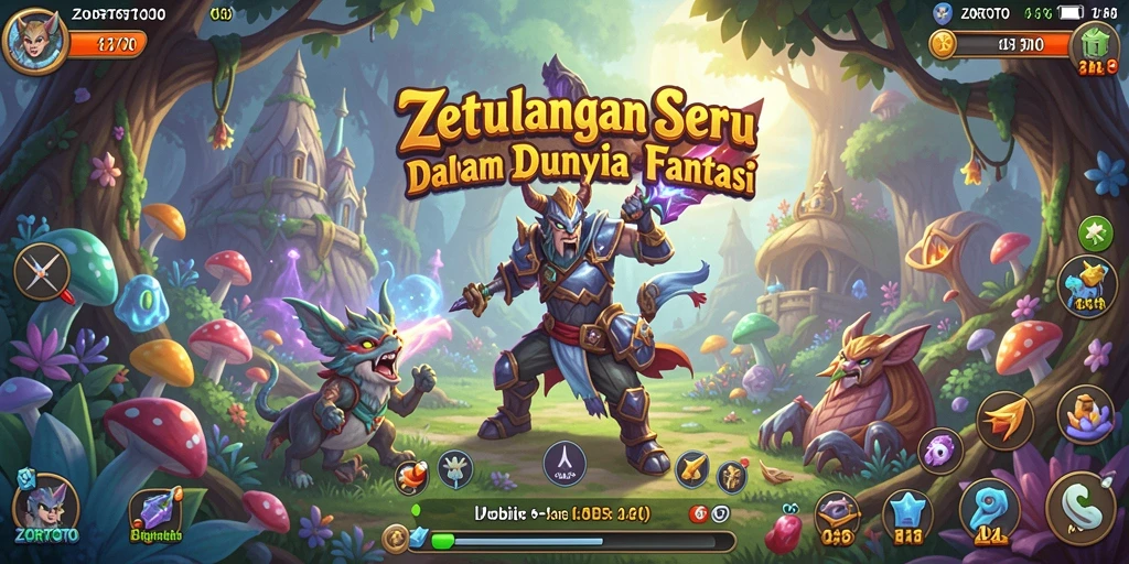 Tampilan menakjubkan dari gameplay ZORTOTO yang penuh petualangan.